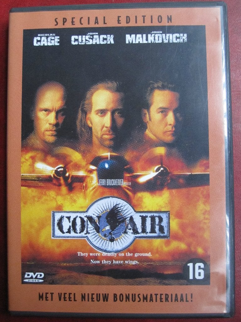 Con Air (1997), À partir de 16 ans, Enlèvement ou Envoi, Comme neuf, Action