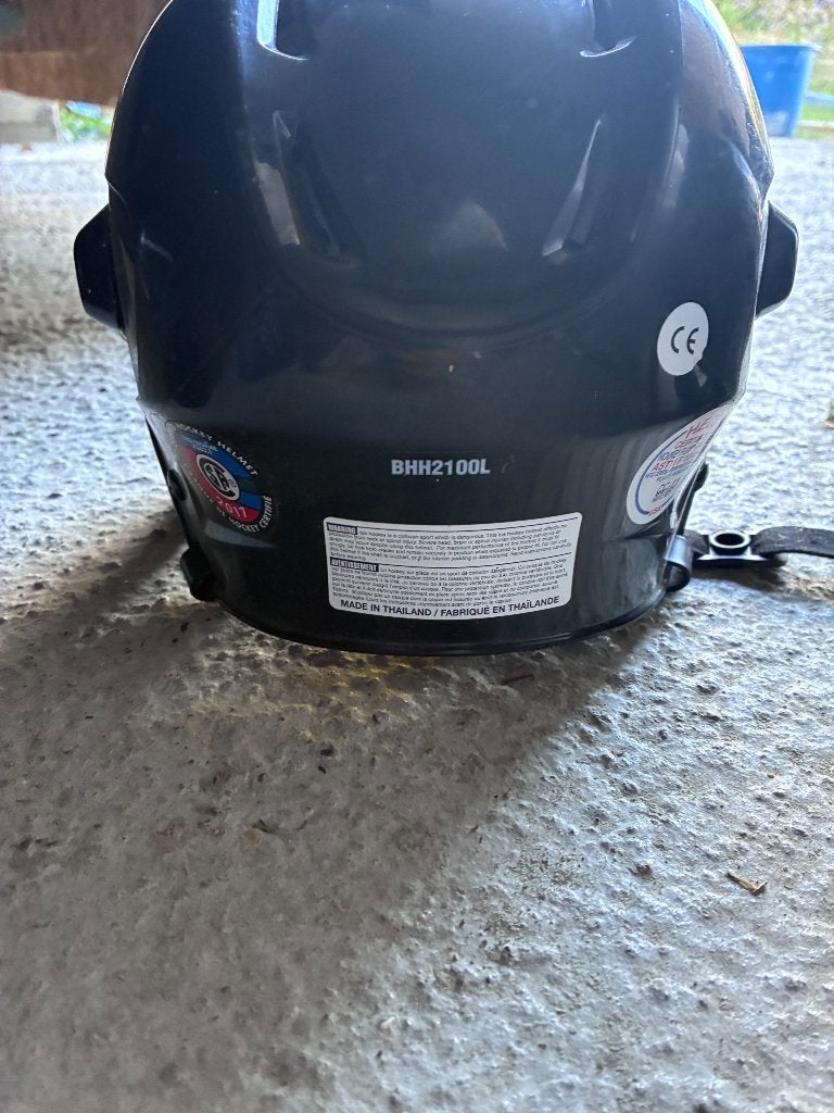Helmen schaatsen/ijshockey, Sports & Fitness, Enlèvement, Utilisé, Protection