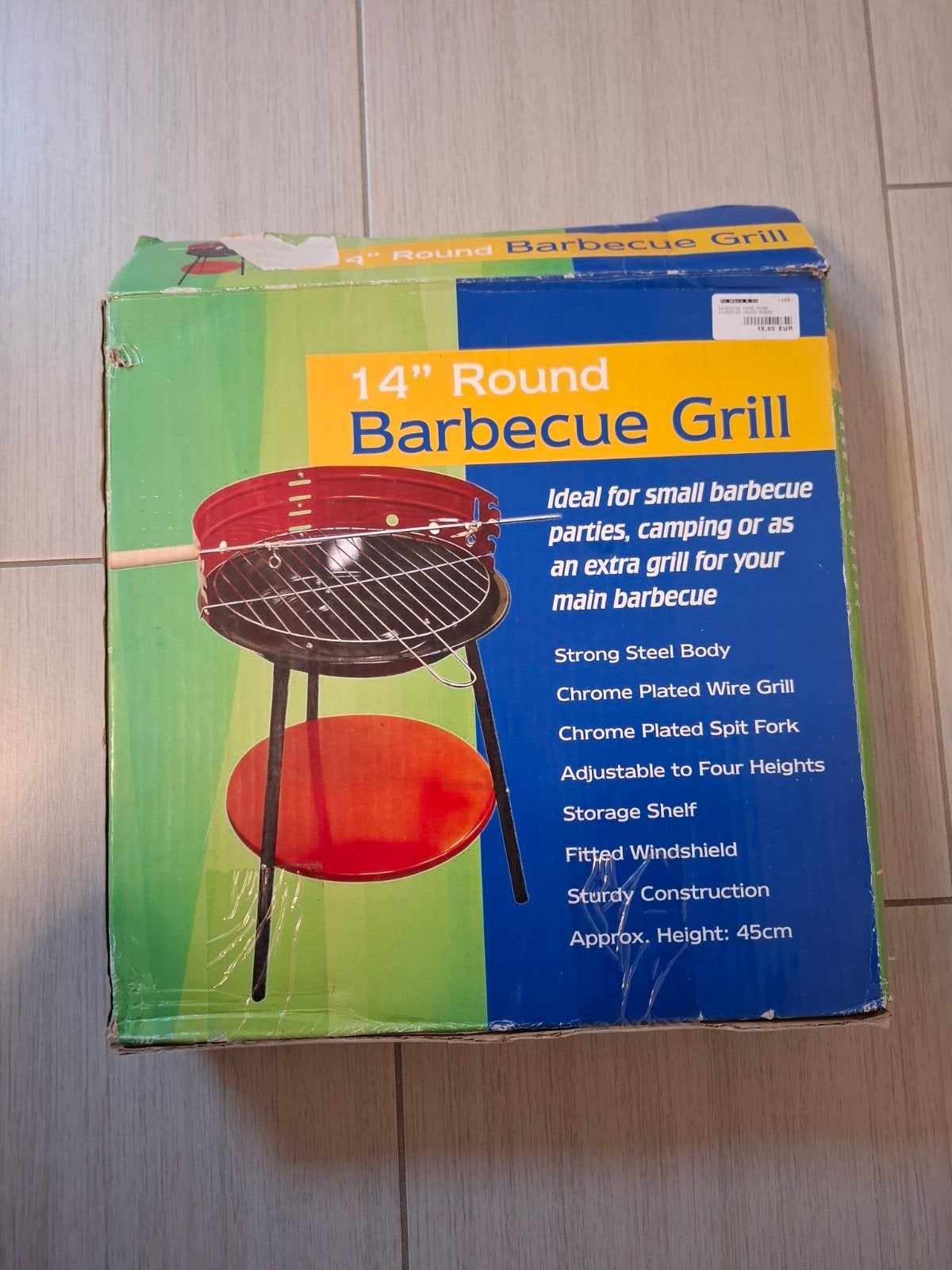 Barbecue voor camping, Enlèvement