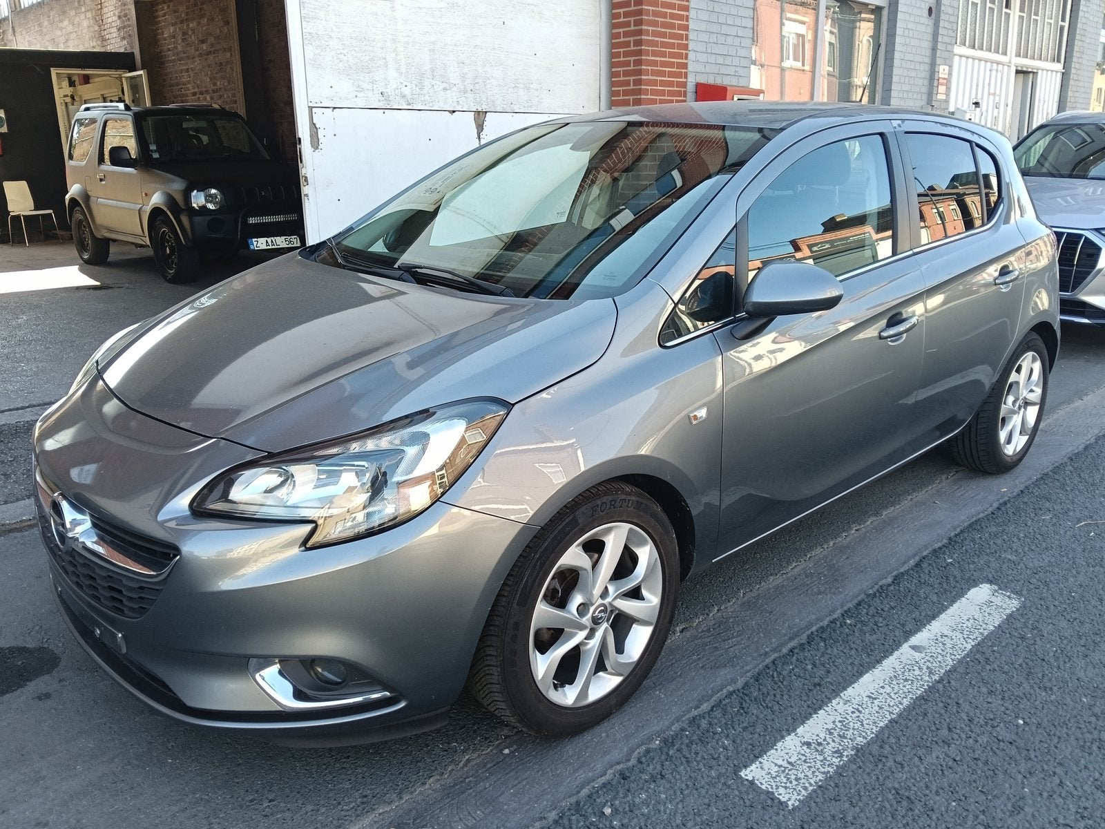 Opel  corsa E 14 i première propriétaire, 5 deurs, Particulier, Zilver of Grijs, Euro 6