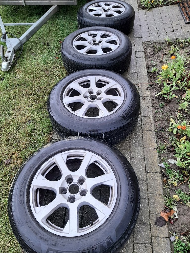 Roues alu Audi, Pneus été, 17 pouces, Enlèvement, Utilisé
