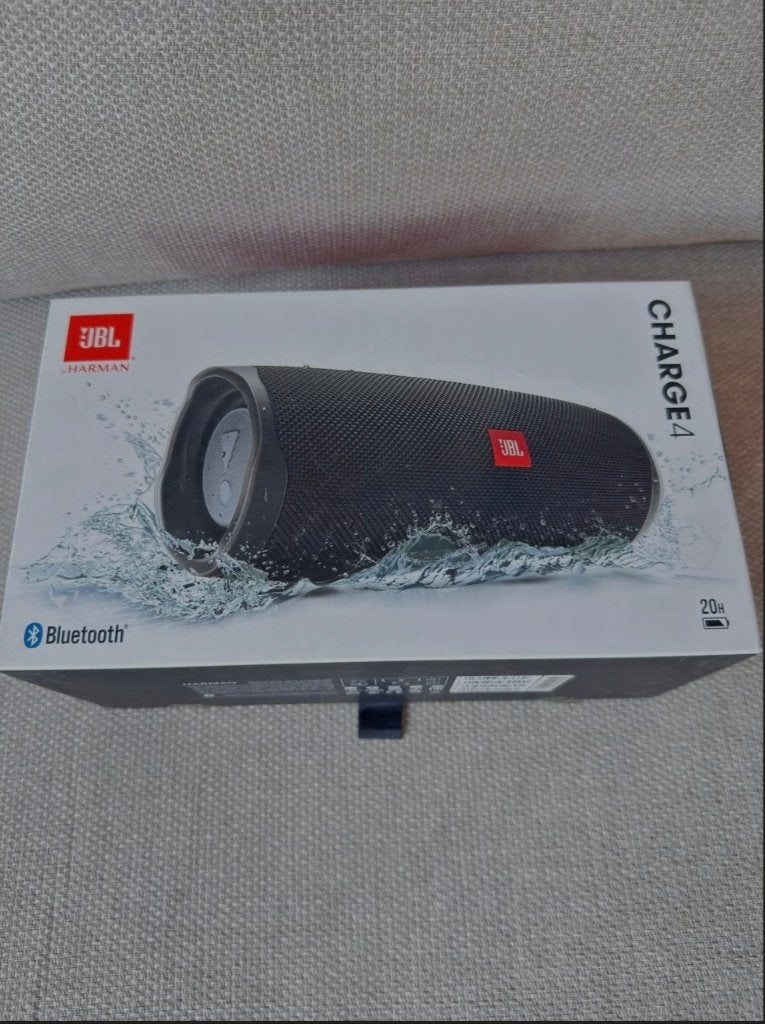 JBL Charge 4 Zwart Nieuw in originele doos met aankoopbon, Audio, Tv en Foto, JBL, Inclusief kabels, Nieuw, Ophalen of Verzenden