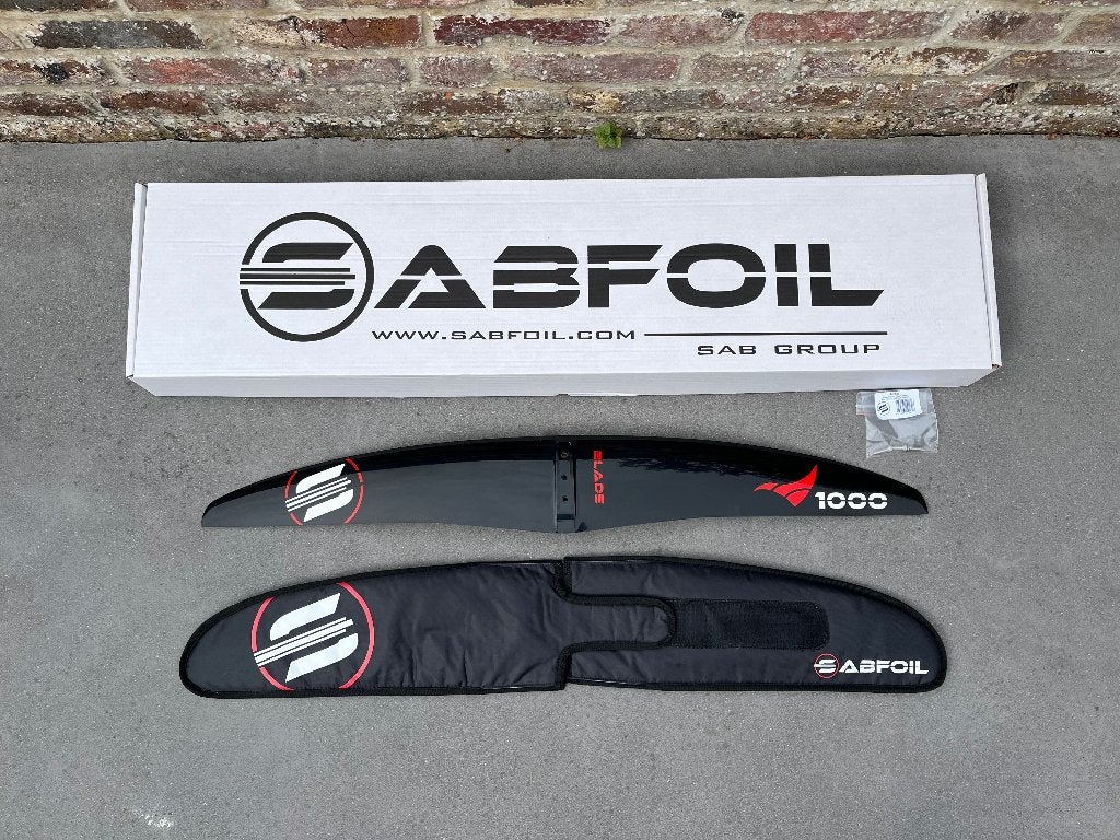 SABFOIL front Wing BLADE 1000 + COVER, Enlèvement ou Envoi, Utilisé, Wingsurf hydroptère