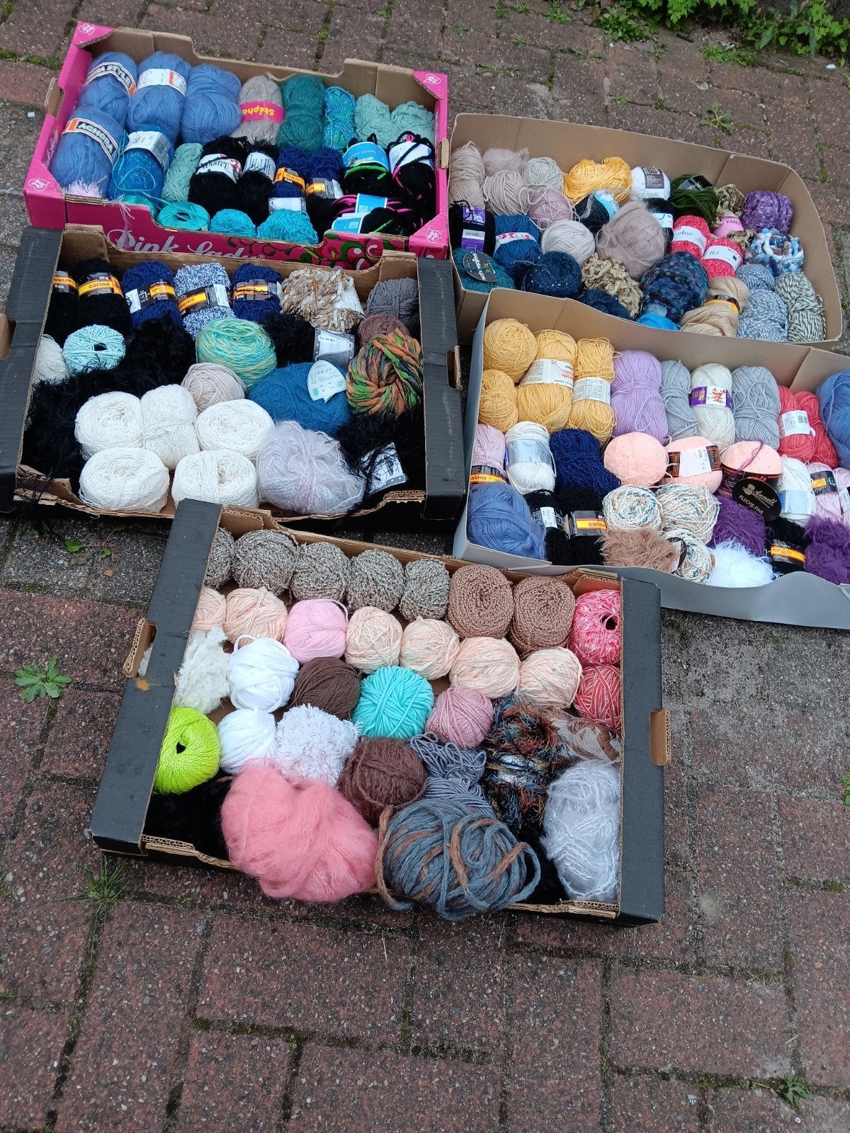 Groot lot wol, Hobby en Vrije tijd, Ophalen