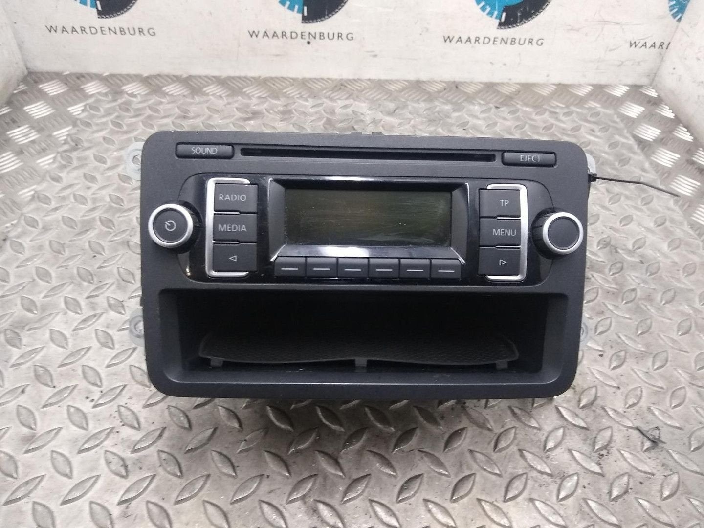 VOLKSWAGEN POLO 1.2 TDI Bl.M. Comfl. RADIO 5M0035156D 2010, Ophalen of Verzenden, Gebruikt, Stiba lid