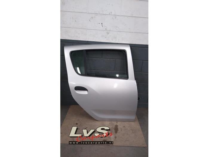 Portière 4portes arrière droite d'un Dacia Sandero (TED69), Dacia, -, 3 mois de garantie, Utilisé