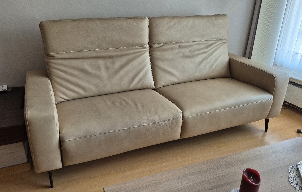 maatwerk sofa, 3-zit XL + 1-zit, nieuw!, Maison & Meubles, Canapés | Coins salons complets, Neuf, Cuir, Enlèvement
