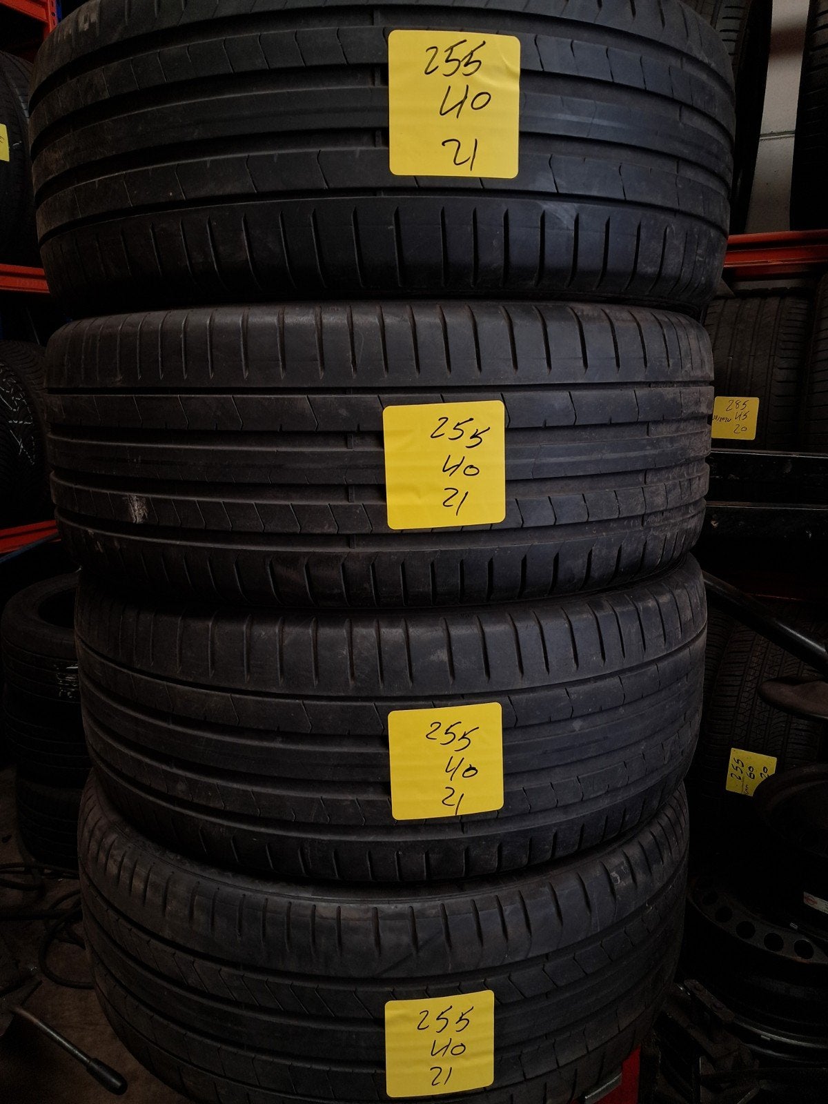 2554021 255/40/21 255/40r21 été Pirelli, Enlèvement