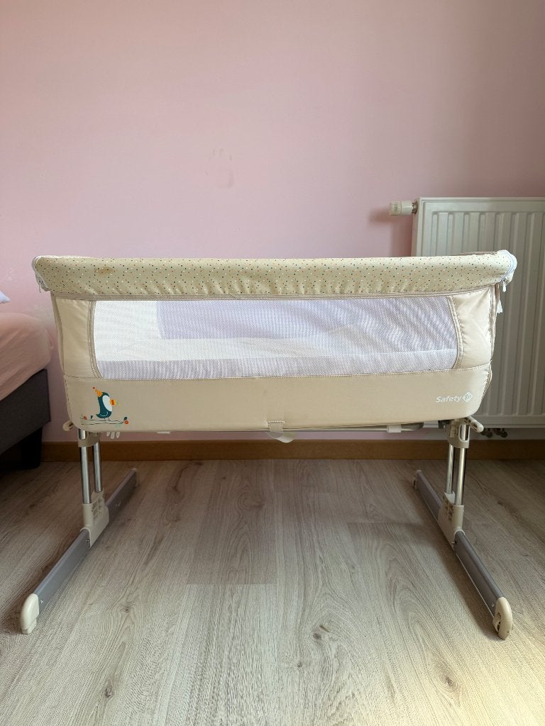 Co sleeper +matras Safety 1st, Ophalen, Zo goed als nieuw, Overige typen