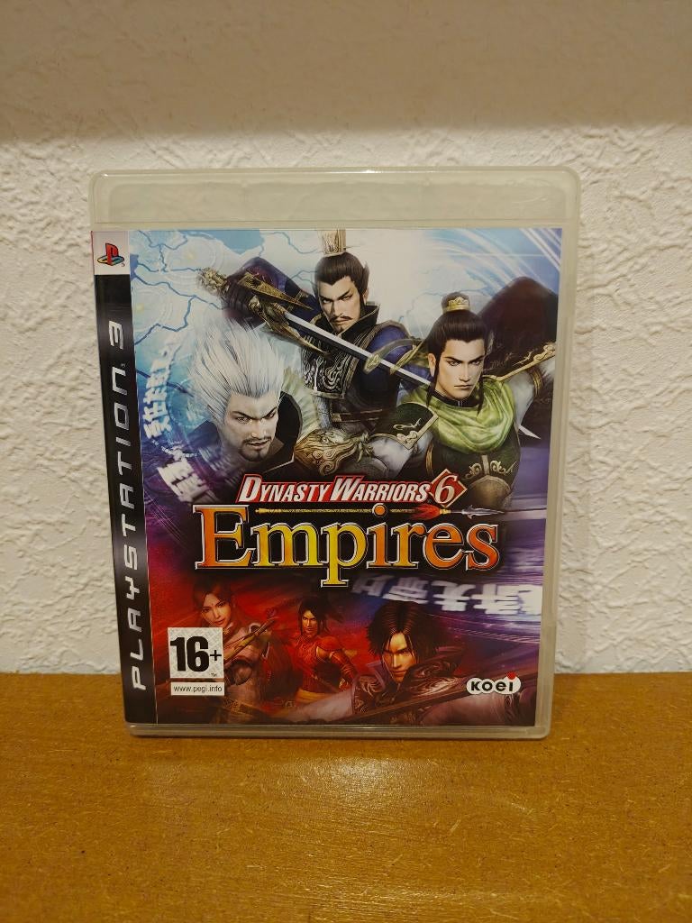 Dynasty Warriors 6 Empires Playstation 3, Consoles de jeu & Jeux vidéo, Enlèvement ou Envoi, 2 joueurs, Jeu de rôle (Role Playing Game)