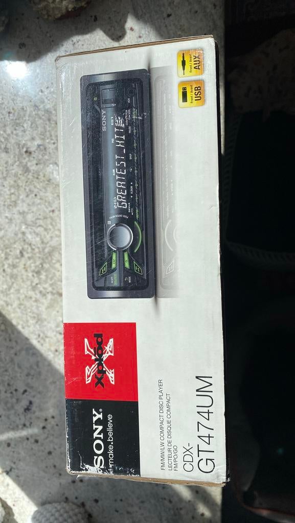 SONY autoradio, Autos : Divers, Autoradios, Enlèvement ou Envoi, Utilisé