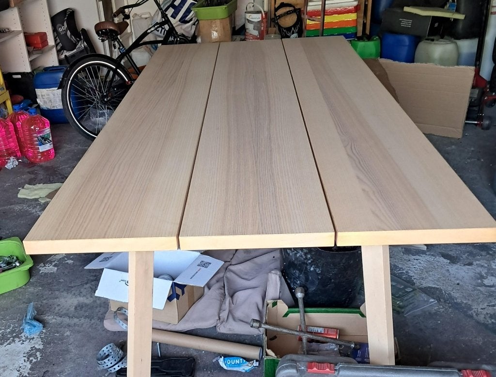 tafel van ikea nog goede staat, Huis en Inrichting, Ophalen, Zo goed als nieuw, 4 tot 6 stoelen