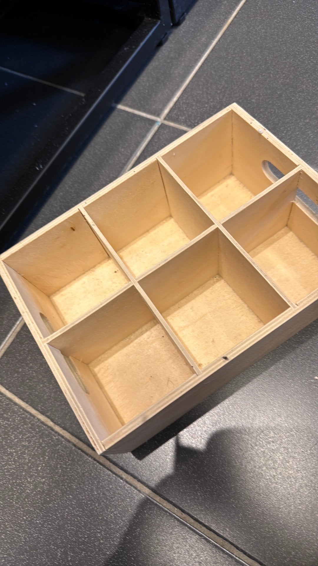 Houten bakjes 6 Stuks Beschikbaar, Doe-het-zelf en Bouw, Kratten en Dozen, Ophalen, Nieuw