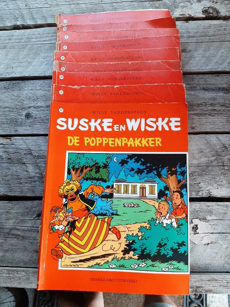 Strips Suske en Wiske, Meerdere stripboeken, Ophalen of Verzenden, Gelezen
