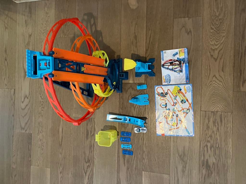 Hotwheels, Kinderen en Baby's, Speelgoed | Racebanen, Ophalen, Zo goed als nieuw