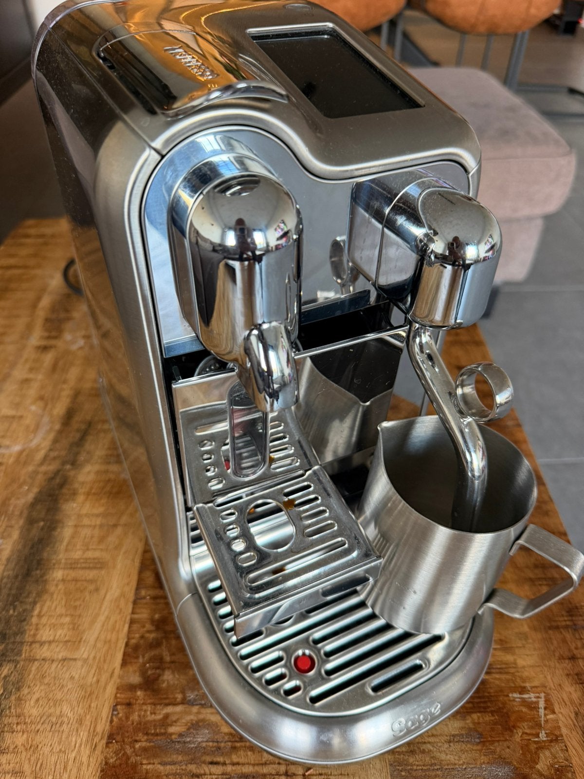 Nespresso creatista pro in topstaat, Elektronische apparatuur, Ophalen, Zo goed als nieuw