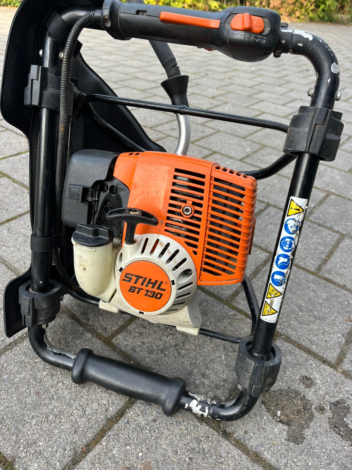 Stihl bt130 grondboor, Jardin & Terrasse, Enlèvement ou Envoi, Comme neuf, Tarière