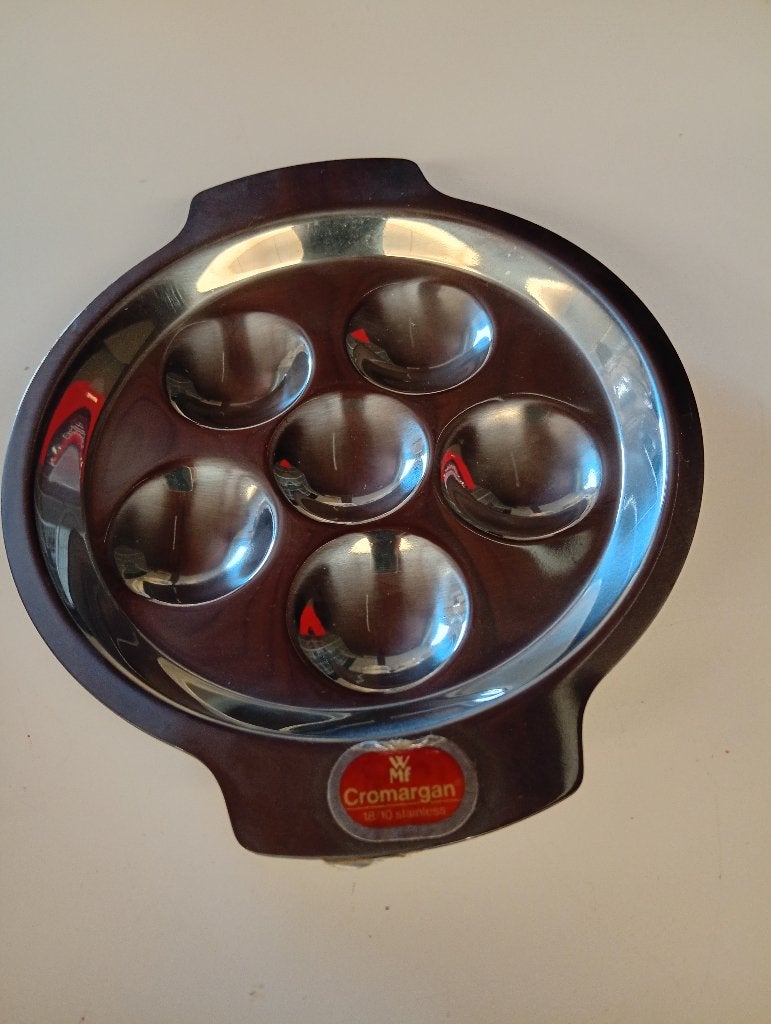 Escargots schaal, Ophalen, Los bestek, Zo goed als nieuw, Overige merken