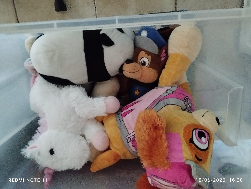 peluche, Enlèvement, Comme neuf, Autres types, Petit (moins de 20 cm)