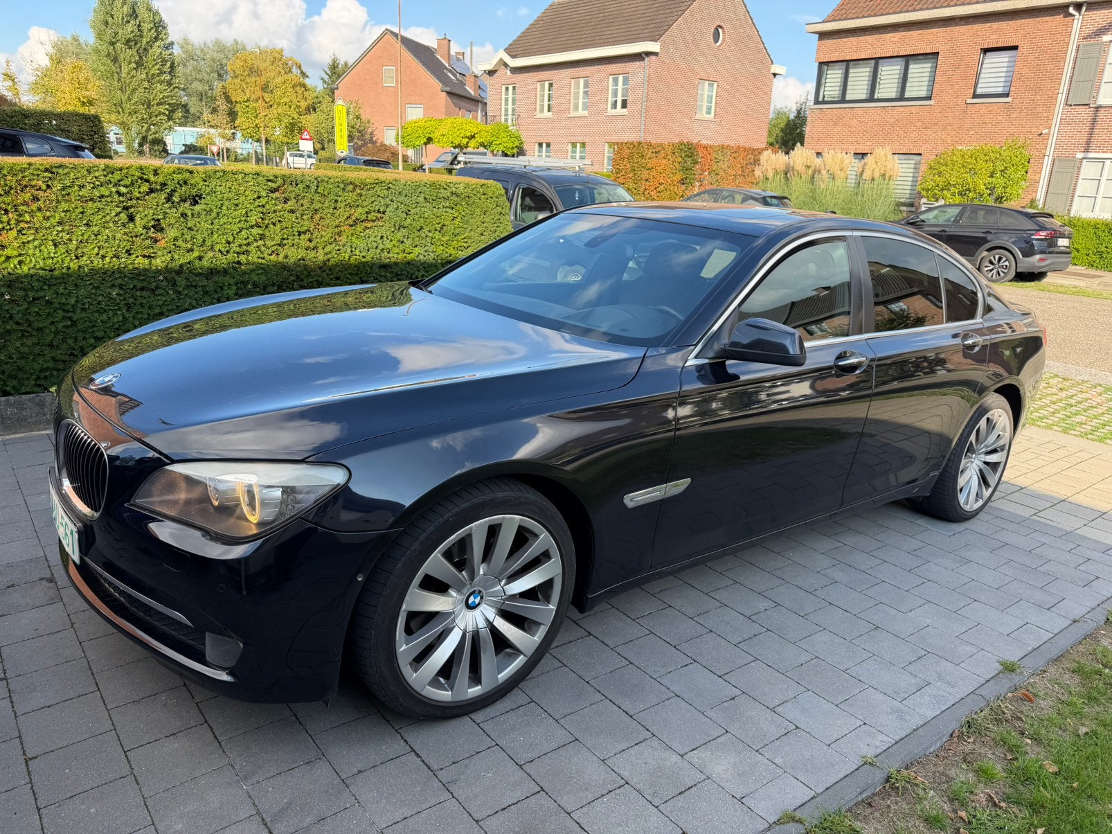 BMW 730d sDrive 2010 195.000 km full option!, Automaat, Achterwielaandrijving, Blauw, 7 Reeks