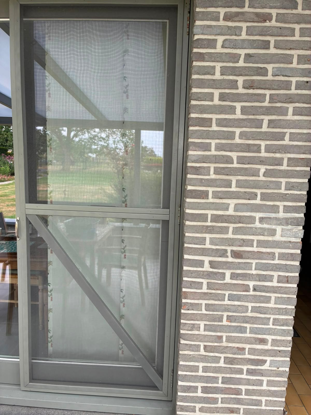 Vliegenraam 2 stuks, Ophalen, Gebruikt, 80 tot 100 cm, Buitendeur