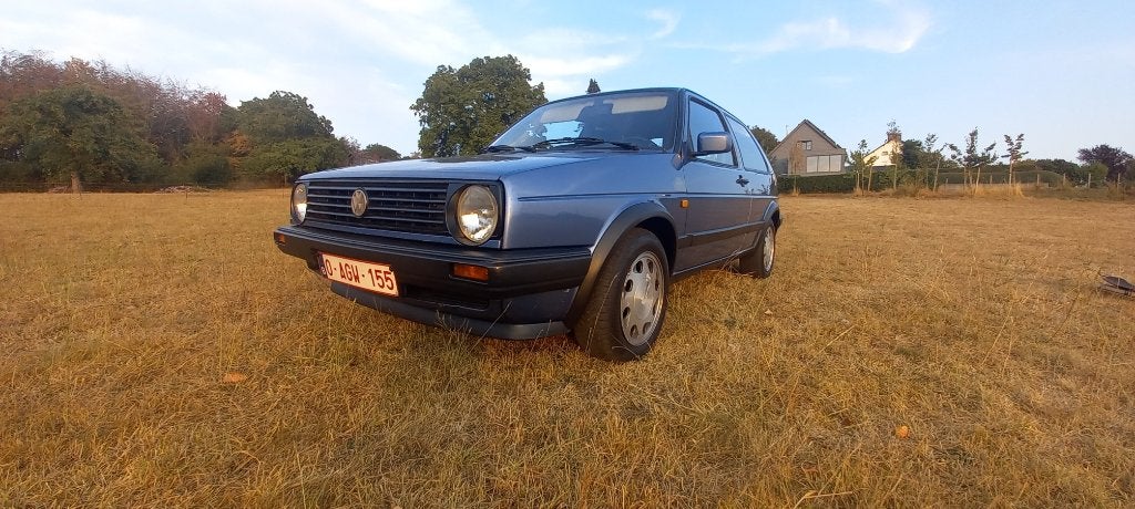 Zeldzame Volkswagen Golf 2 Special Series 10 Millionen 1988, Auto's, Particulier, Blauw, 2 deurs, 55 kW