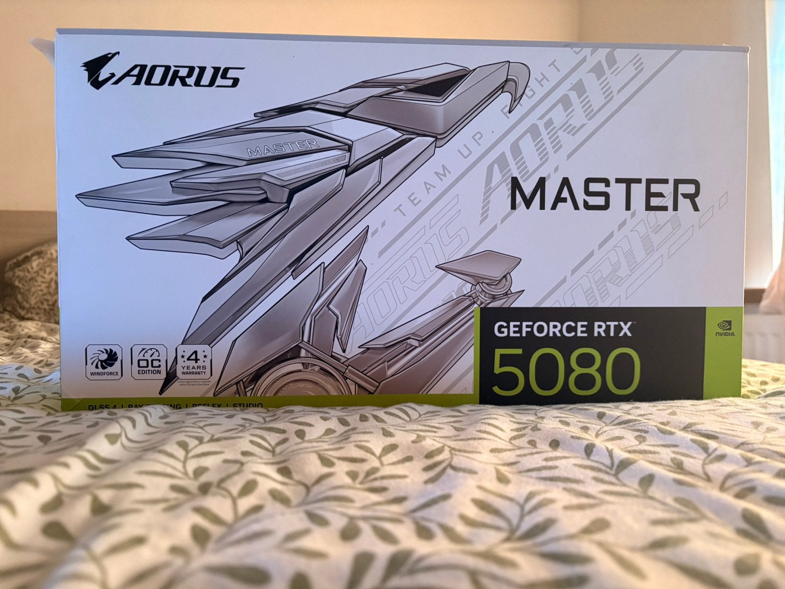 ️ Gigabyte AORUS GeForce RTX 5080 MASTER 16G, Enlèvement, Comme neuf