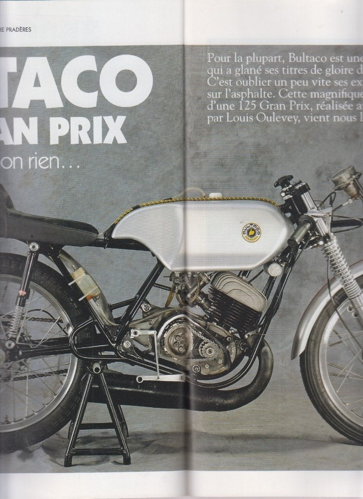 1960 Moto Bultaco 125 Grand Prix compétition collection, Verzenden, Gelezen