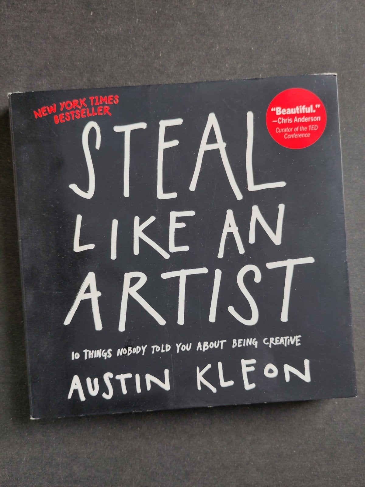 Austin Kleon - Steal Like an Artist, Ophalen of Verzenden, Gelezen, Austin Kleon