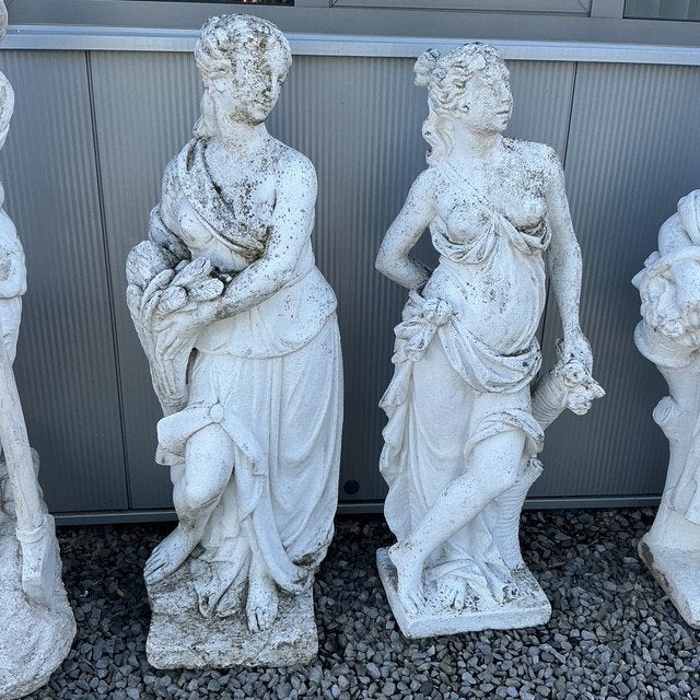 Betonnen beelden, Tuin en Terras, Ophalen, Gebruikt, Beton