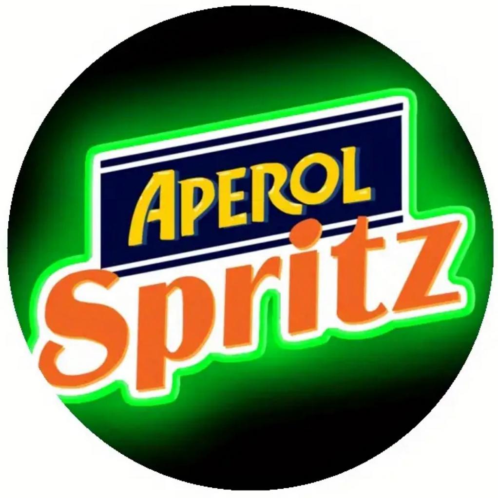 Panneau en métal Aperol Spritz - rétro vintage mancave, Collections, Marques & Objets publicitaires, Neuf, Panneau publicitaire