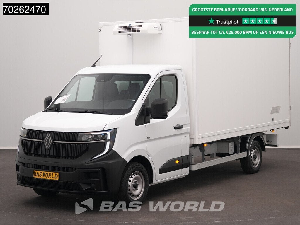Renault Master 170PK BPM VRIJ! Koelwagen 2025model BPM vrij!, Auto's, 1998 cc, Stof, Euro 6, 4 cilinders