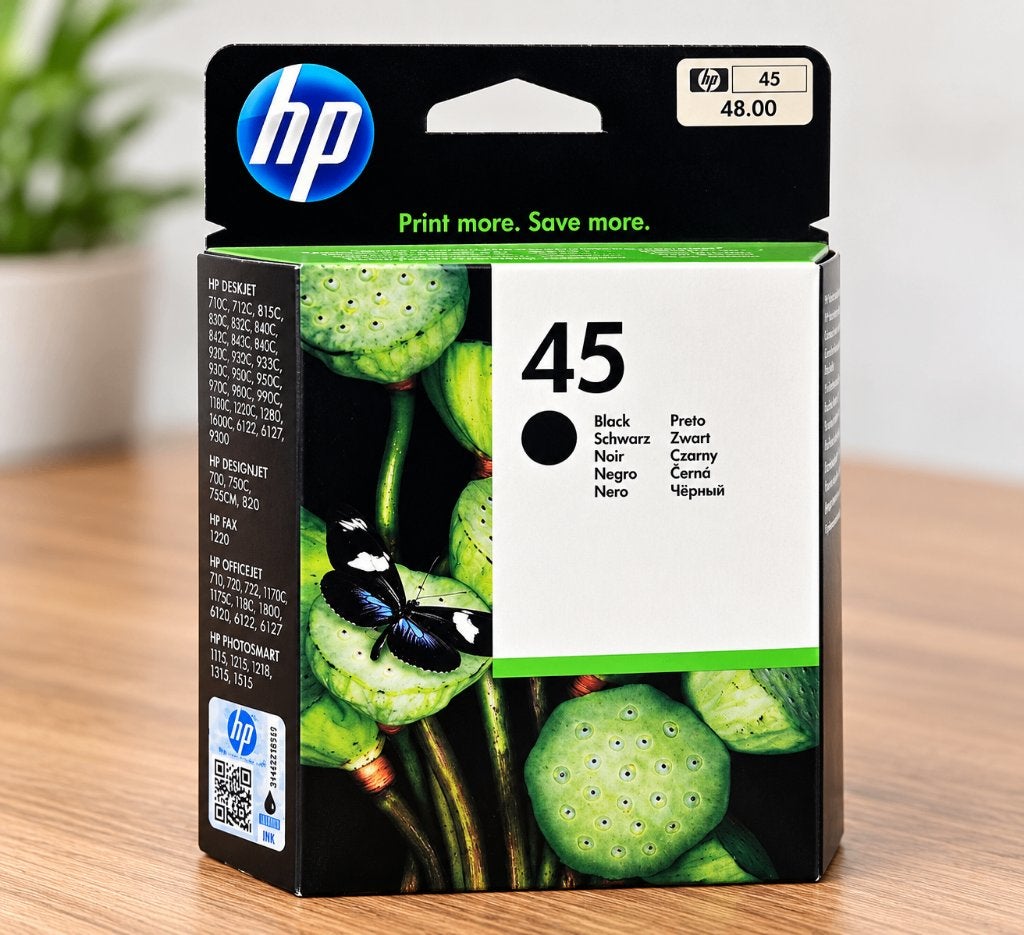 Originele HP 45 Zwarte Inktcartridge – 51645AE – Nieuw, Ophalen of Verzenden, Nieuw, Cartridge, HP