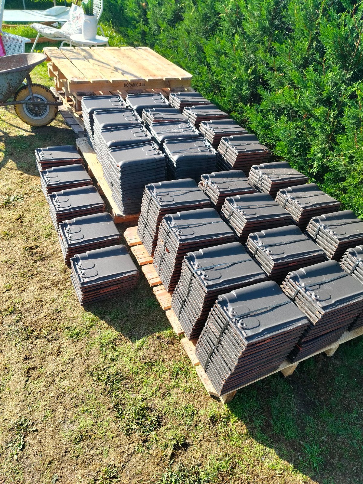 koramic vario 18, Doe-het-zelf en Bouw, Ophalen, Steen of Klei, Zwart, Nieuw