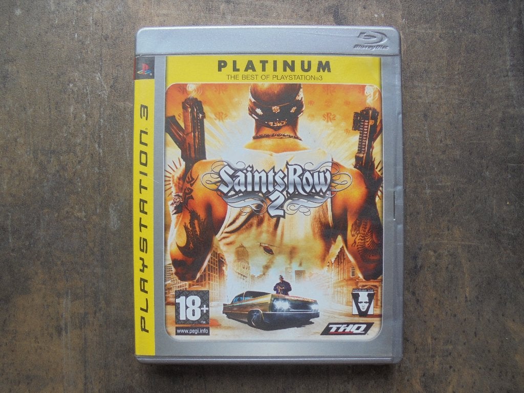 Saints Row 2 voor PS3 (zie foto's), Consoles de jeu & Jeux vidéo, Enlèvement ou Envoi, 1 joueur, À partir de 18 ans, Aventure et Action