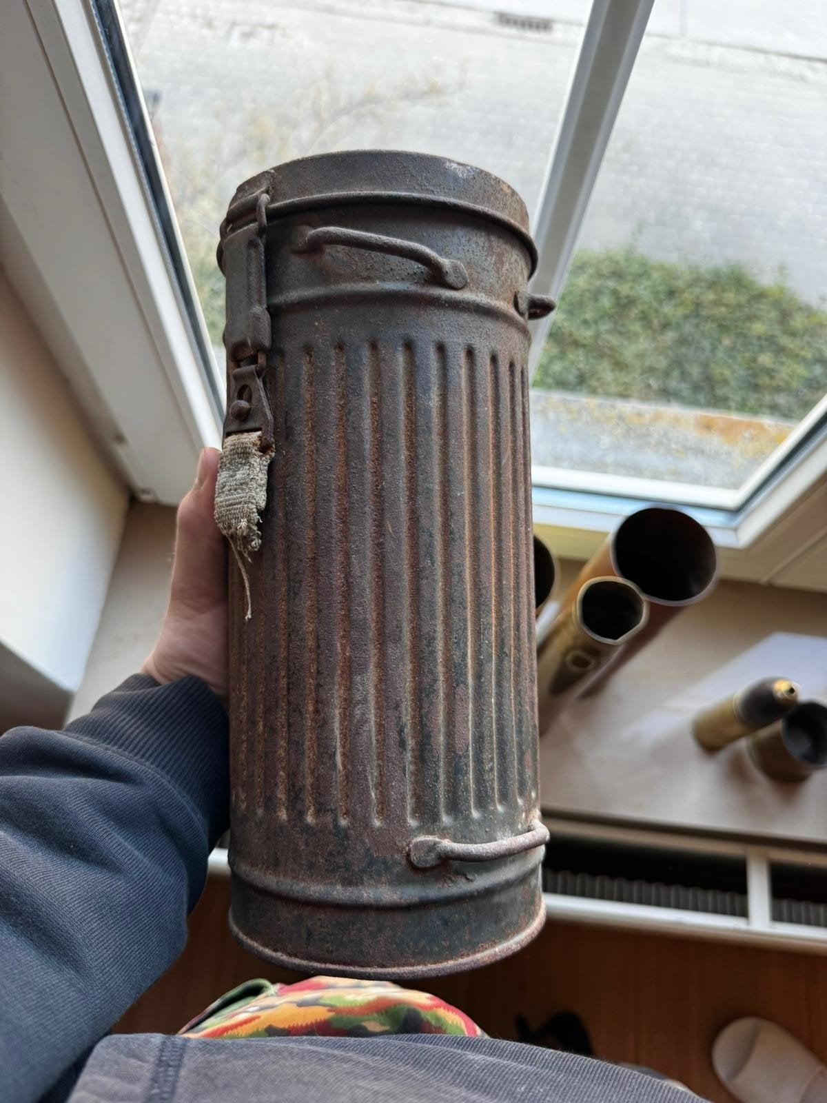Bus à masque à gaz allemand M38, Enlèvement ou Envoi