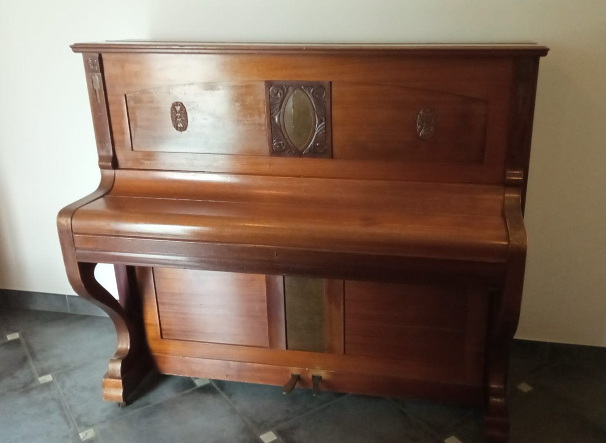 Piano C.Mahillon Bruxelles, Musique & Instruments, Pianos, Enlèvement, Utilisé, Brun, Piano