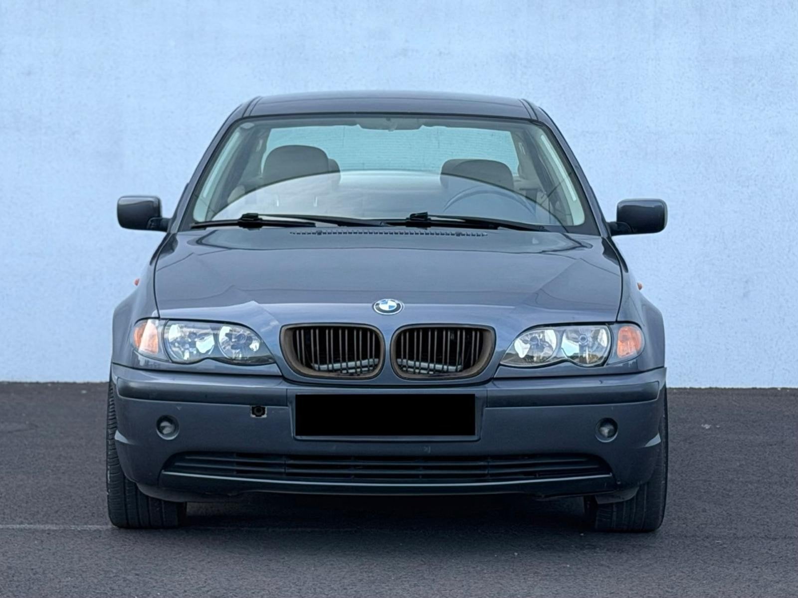BMW 316i 2002 178 000 KM E46 ESSENCE EU4 en parfait état, Autos, Cuir, Argent ou Gris, Achat, Beige