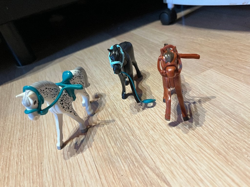 Playmobil paarden, Kinderen en Baby's, Ophalen of Verzenden, Zo goed als nieuw, Los Playmobil