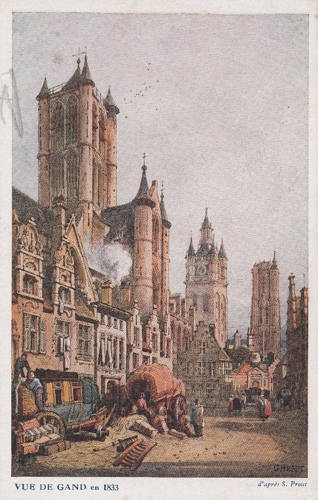 Gent, Ophalen of Verzenden, Voor 1920, Ongelopen, Oost-Vlaanderen