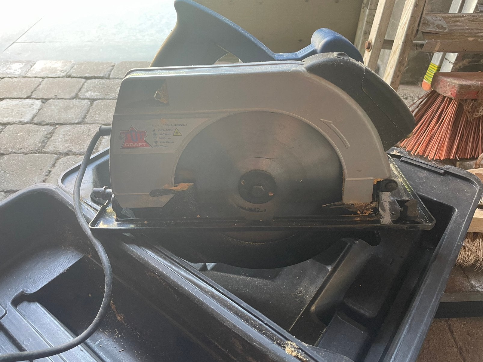 Top craft zaagmachine, Doe-het-zelf en Bouw, Ophalen, Gebruikt