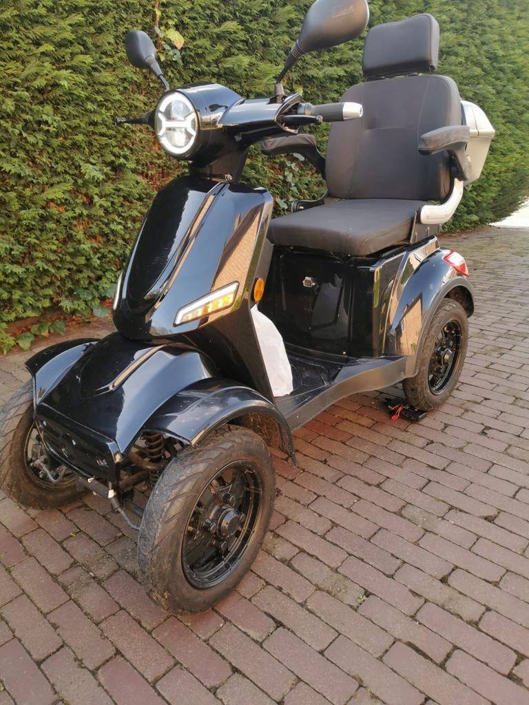 Elektrische Scootmobiel 30kmu lithium battery info0488826971, Ophalen of Verzenden, Inklapbaar, Zo goed als nieuw, Elektrische rolstoel