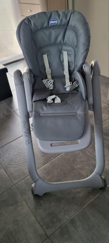 Grijze chicco kinderstoel, toeplooibaar,, Enlèvement, Chicco