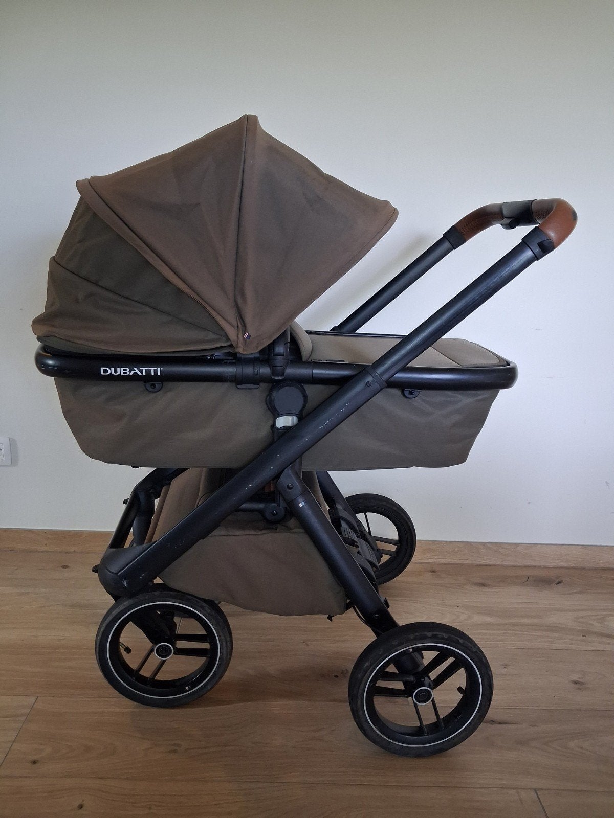 Superhandige kinderwagen / buggy - dubatti - 2/1, Kinderen en Baby's, Gebruikt, Luchtbanden, Ophalen, Kinderwagen