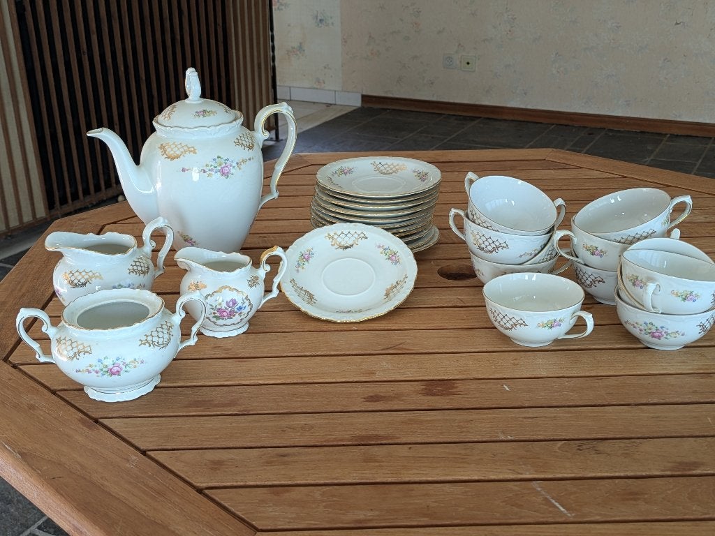Service à thé ou à café vintage (Kahla), Enlèvement