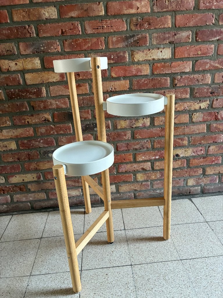 IKEA planten standaard, Ophalen, Rond, Zo goed als nieuw, Balkon