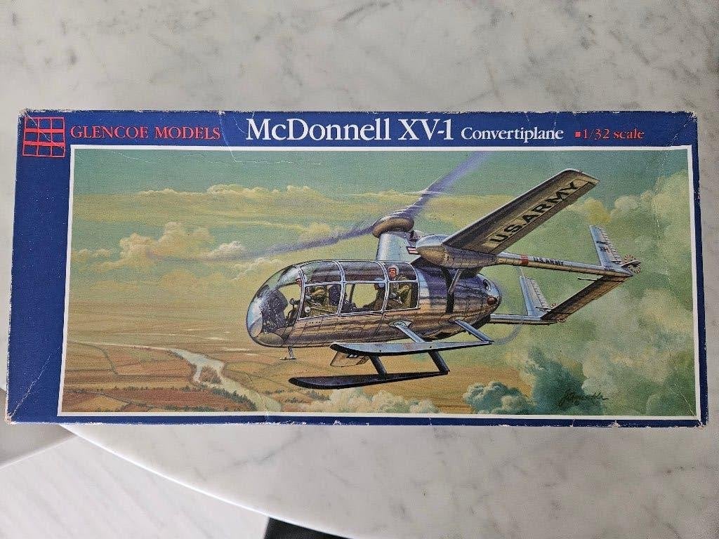 MAQUETTE  GLENCOE POUR CONVERTIPLANE MC DONNEL, Hobby & Loisirs créatifs, Enlèvement