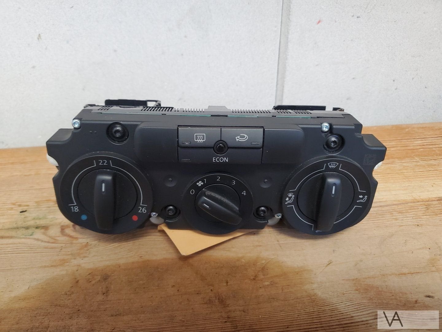 VW Golf 5 / Jetta / Eos kachel bediening paneel 1k1820045, Volkswagen, -, Utilisé, -