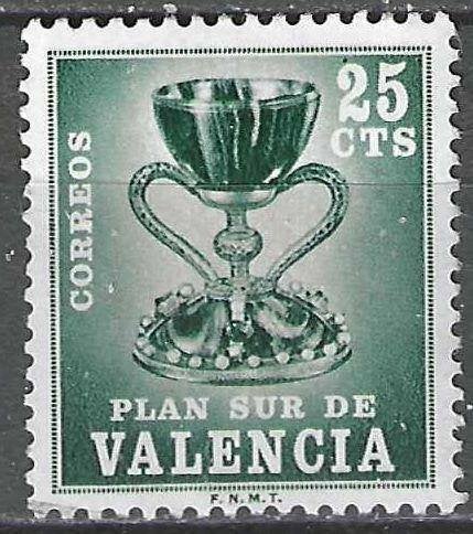 Spanje 1968 - Yvert 1534 - Verplichte taks Valencia (ZG), Verzenden, Postfris