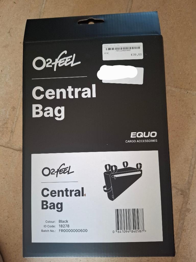 O2feel central bag, Fietsen en Brommers, Ophalen, Nieuw